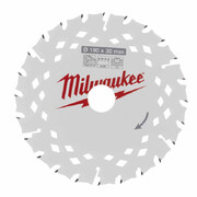 Milwaukee saeketas puidule 190 x 30 x 1,8 mm, 24 hammast