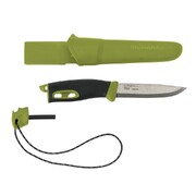 Pussnuga süütepulgaga Morakniv Companion Spark (S) 104 mm, roheline