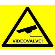 Videovalve kleebis 10 x 10 cm