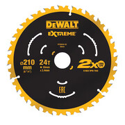 DeWalt saeketas Extreme 210 x 30 mm Z24