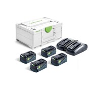 Festool energia-komplekt SYS 18V 4x5,0/TCL 6 DUO