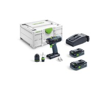 Festool akutrell-kruvikeeraja T 18+3 HPC 4,0 I-Plus