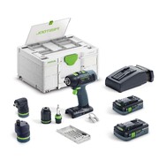 Festool akutrell-kruvikeeraja T 18+3 HPC 4,0 I-Set