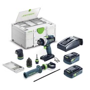 Festool akutrell-kruvikeeraja QUADRIVE TDC 18/4 5,0/4,0 I-Set