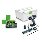 Festool akutrell-kruvikeeraja QUADRIVE TDC 18/4 I-Basic-5,0 - ilma laadijata