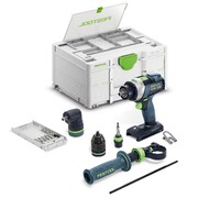 Festool akulööktrell-kruvikeeraja QUADRIVE TPC 18/4 I-Basic-Set - ilma aku ja laadijata