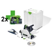 Festool akuketassaag TSC 55 KEB-Basic-5,0 - ilma laadijata