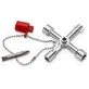 Knipex Control Cabinet Key for all standard cabinets and shut-off systems