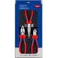 Pildil on Knipex 3-osaline tangide komplekt, mis sisaldab erinevaid tangide tüüpe.