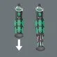Wera bit screwdriver set 8009 Zyklop Pocket Set, 13-piece