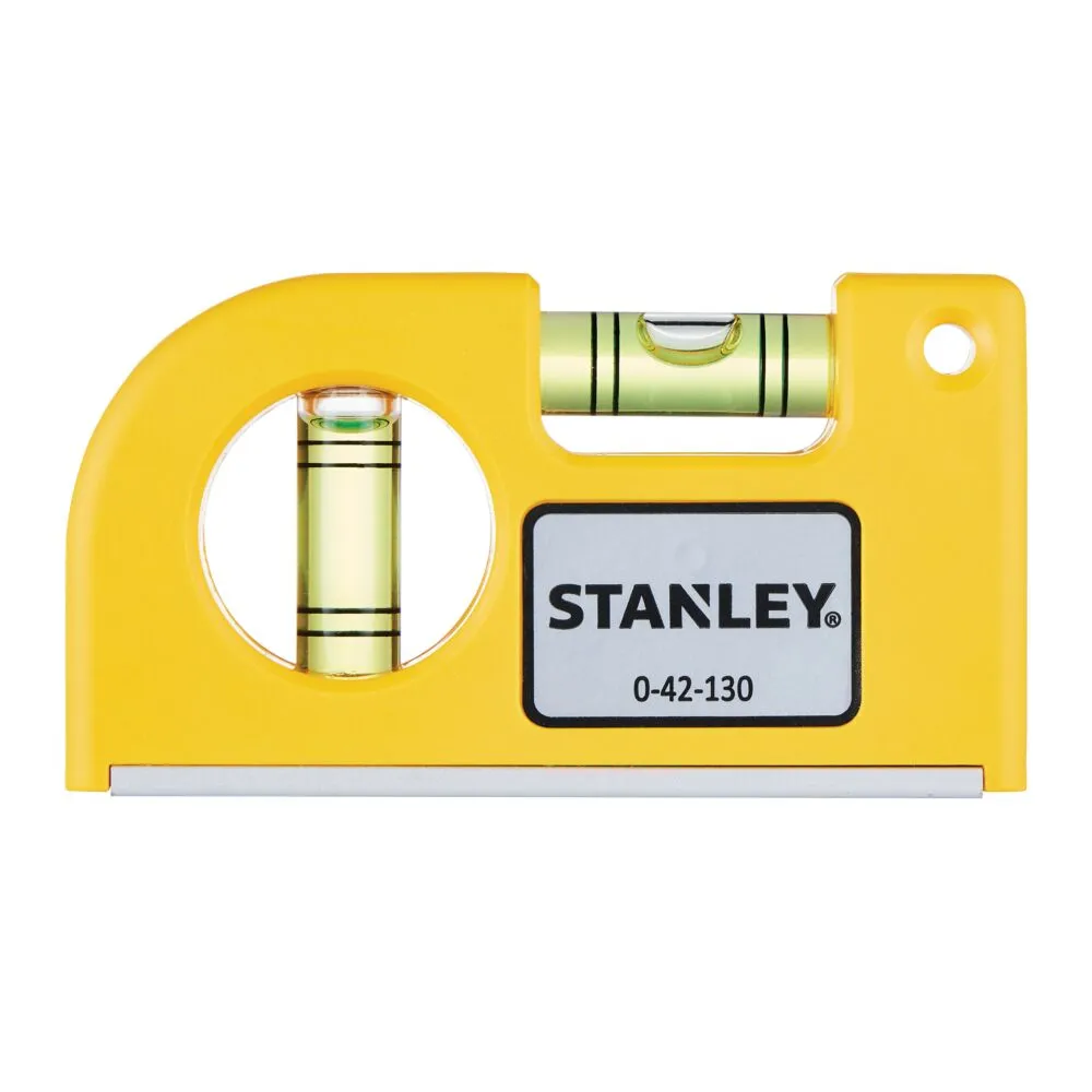 Stanley spirit level 85 x 47 mm, with magnet