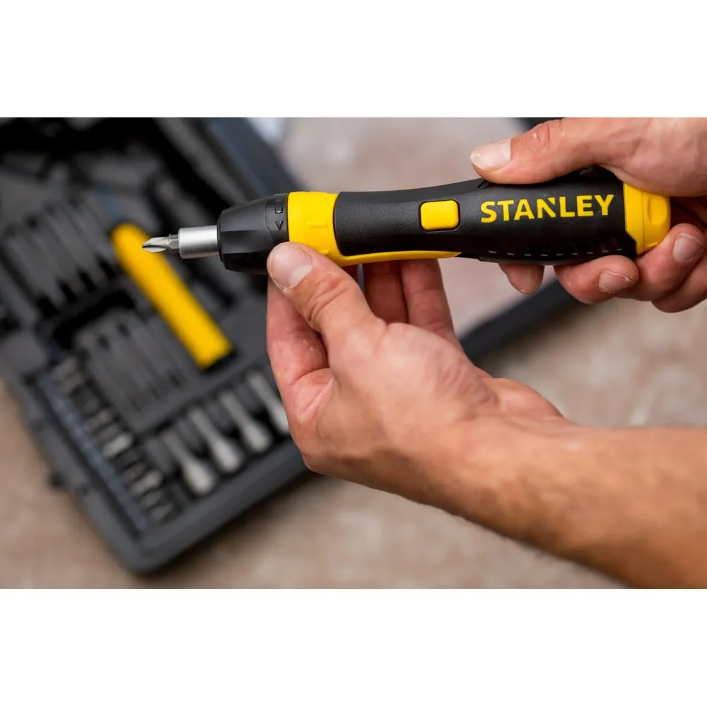 Stanley bit screwdriver set, with ratchet, 40-piece