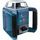 Pildil on Bosch GRL 400 H pöördlaser, mis projitseerib punast laserkiirt.
