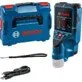 Bosch sienų skeneris D-tect 200 C, be akumuliatoriaus ir įkroviklio