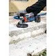 Bosch akumulinio betono šlifuoklis GBR 18V-15 S, be akumuliatoriaus ir įkroviklio