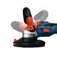 Bosch akumulinio betono šlifuoklis GBR 18V-15 S, be akumuliatoriaus ir įkroviklio