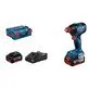 Bosch аккумуляторный ударный гайковерт GDX 18V-210 C 2 x 5,0 Ah