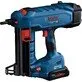 Pildil on Bosch akubetooninaelapüstol GNB 18V-40, mis on sinine ja must ning millel on punased detailid ja mis on ilma...