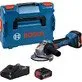 Bosch аккумуляторная угловая шлифовальная машина GWS 18V-8 2 x 5,0 Ah