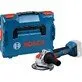 Bosch cordless angle grinder GWX 18V-8 + L-Boxx, without battery and charger