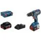 Bosch akumulatora triecienurbjmašīna GSB 18V-28 Professional 2 x 4,0 Ah