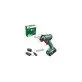 Pildil on Bosch UniversalCut 18V-65 akutikksaag koos karbi, laadija ja lisatarvikutega.