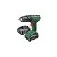 Pildil on roheline Bosch EasyImpact 18V-40 akulööktrell koos akuga.
