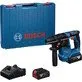 Bosch akumuliatorinis perforatorius GBH 18V-18 2 x 4,0 Ah