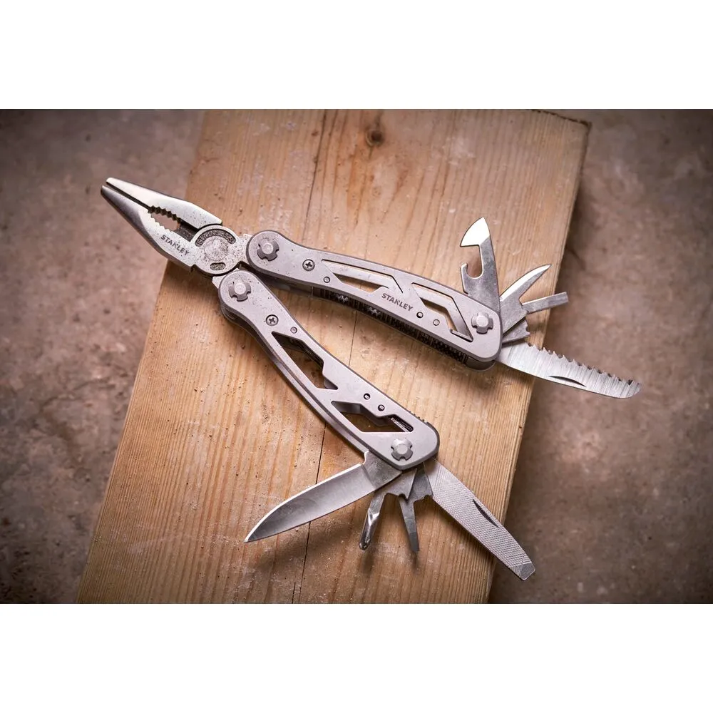 Stanley pocket knife with 12 functions