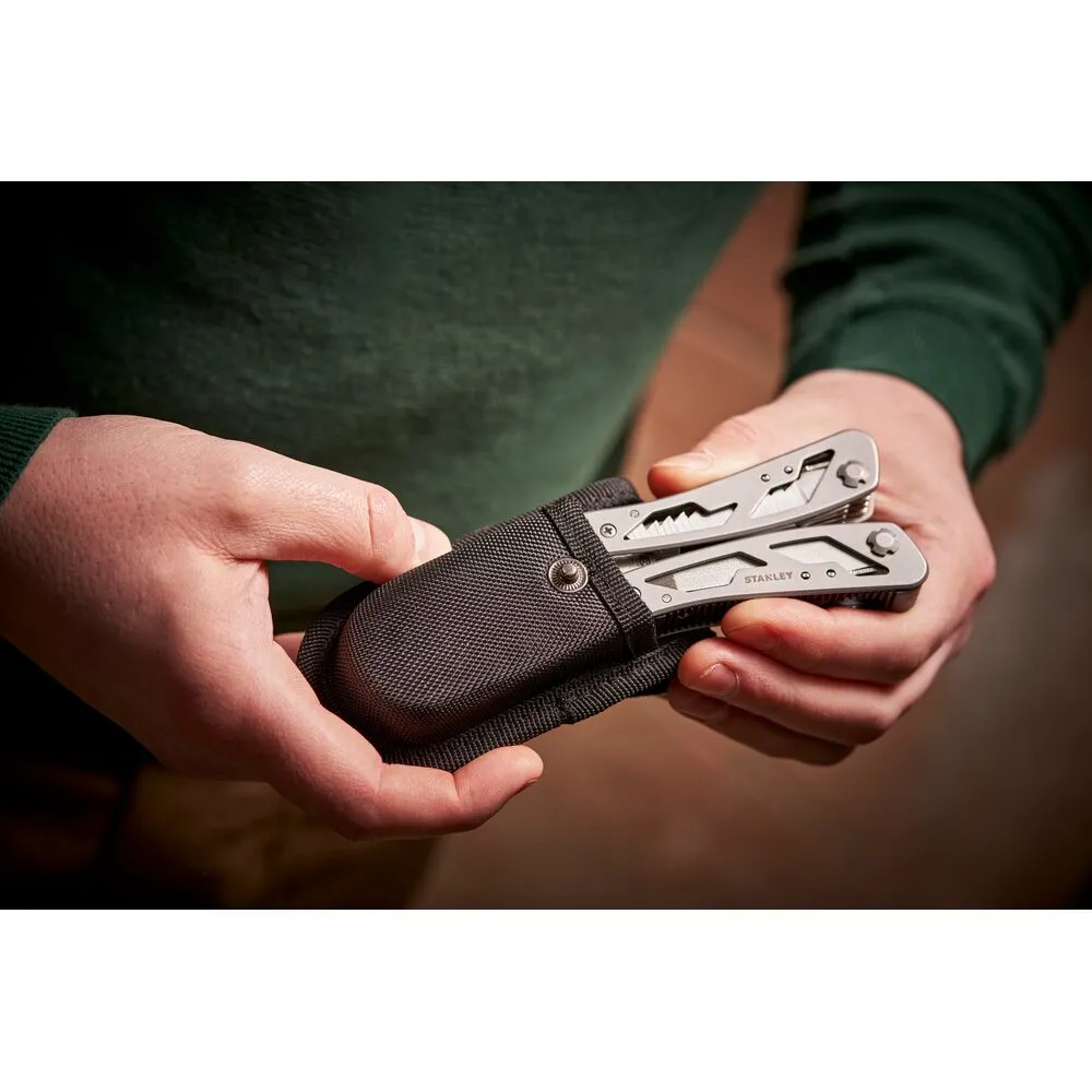 Stanley pocket knife with 12 functions