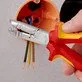 Knipex kabelių nuėmimo replės 8-13 mm / 0,75-1,5 mm², VDE