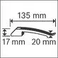 Bosch cable clip EPB-8, max 8 cables NYM 3 x 1.5 mm² for GNB 18V nailers 100 pcs
