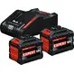 Bosch battery 2 x 18 V 15.0 Ah + EXAL 18V-160 quick charger