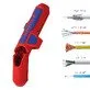 KNIPEX зачистка кабеля ErgoStrip® 0,2 - 4 мм², для левшей