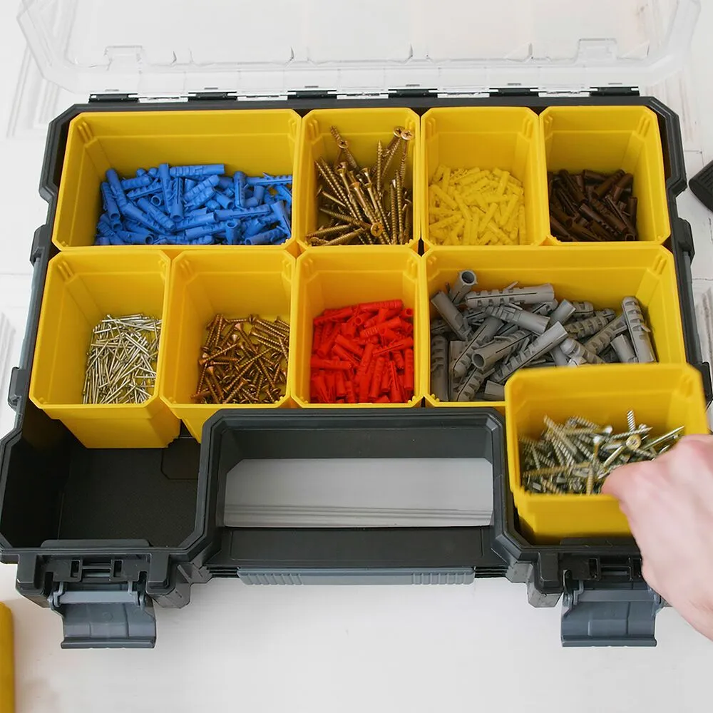 Stanley assortment case FATMAX 1-97-521, with removable storage boxes