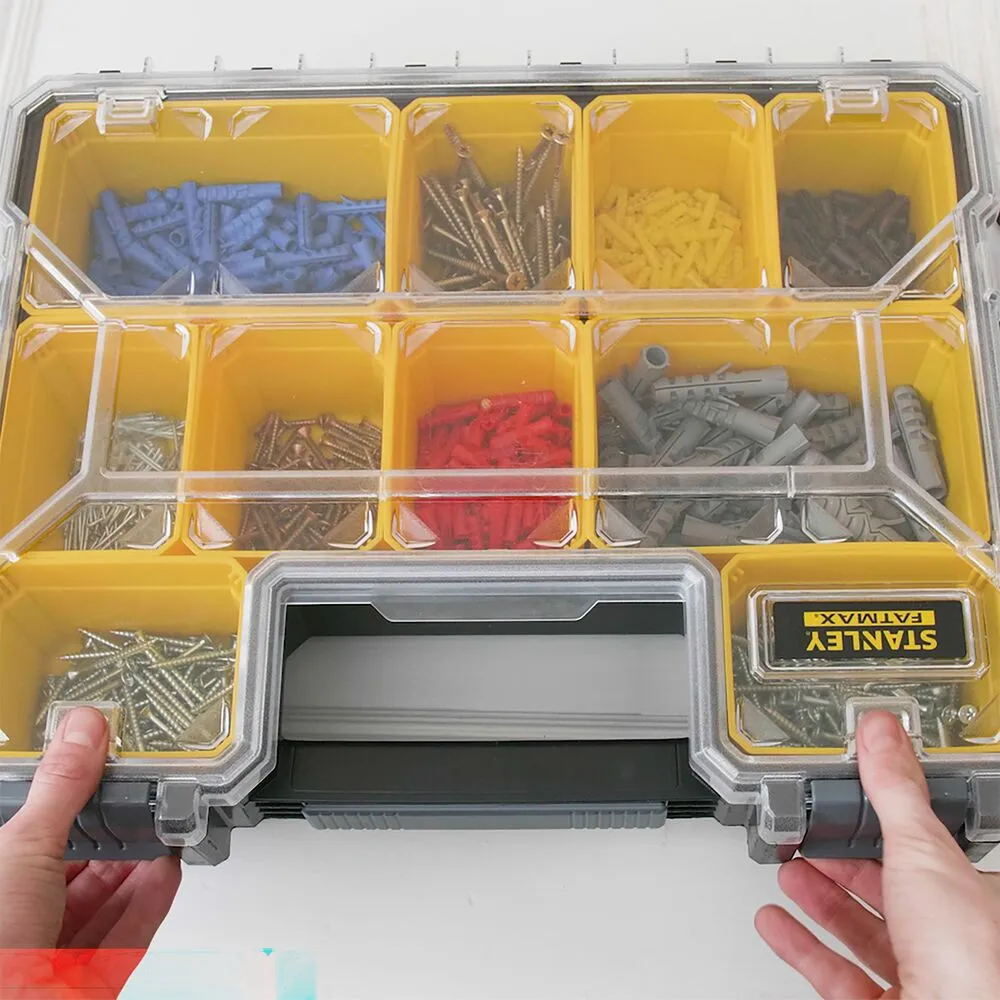 Stanley assortment case FATMAX 1-97-521, with removable storage boxes