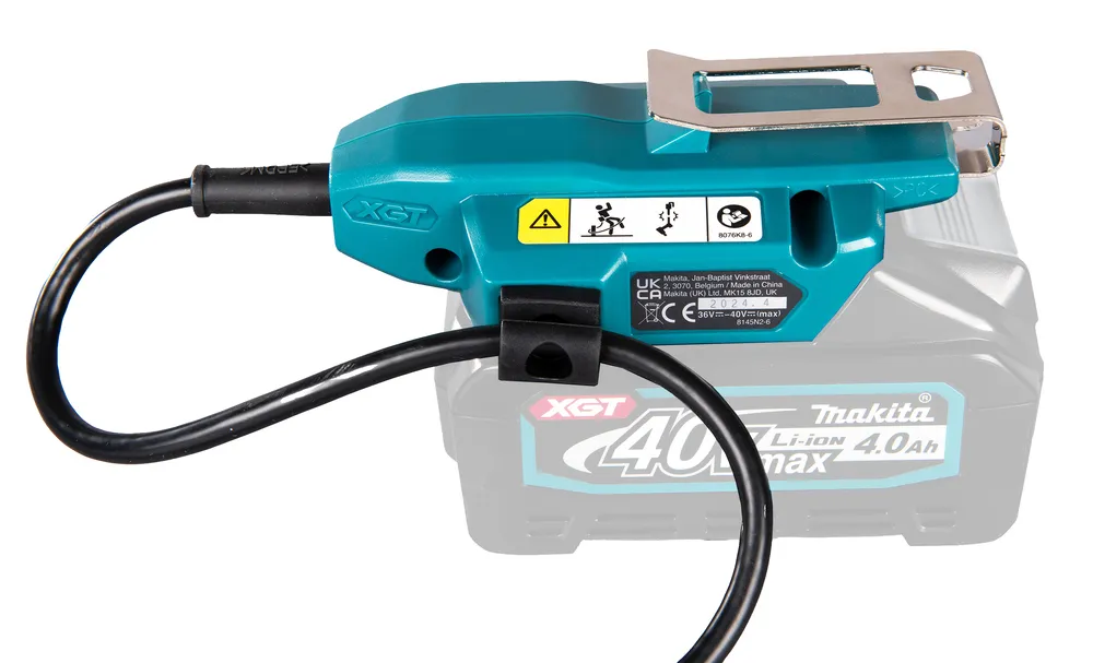 Makita battery adapter XGT BO00XCG series for battery sanders 1.6 m