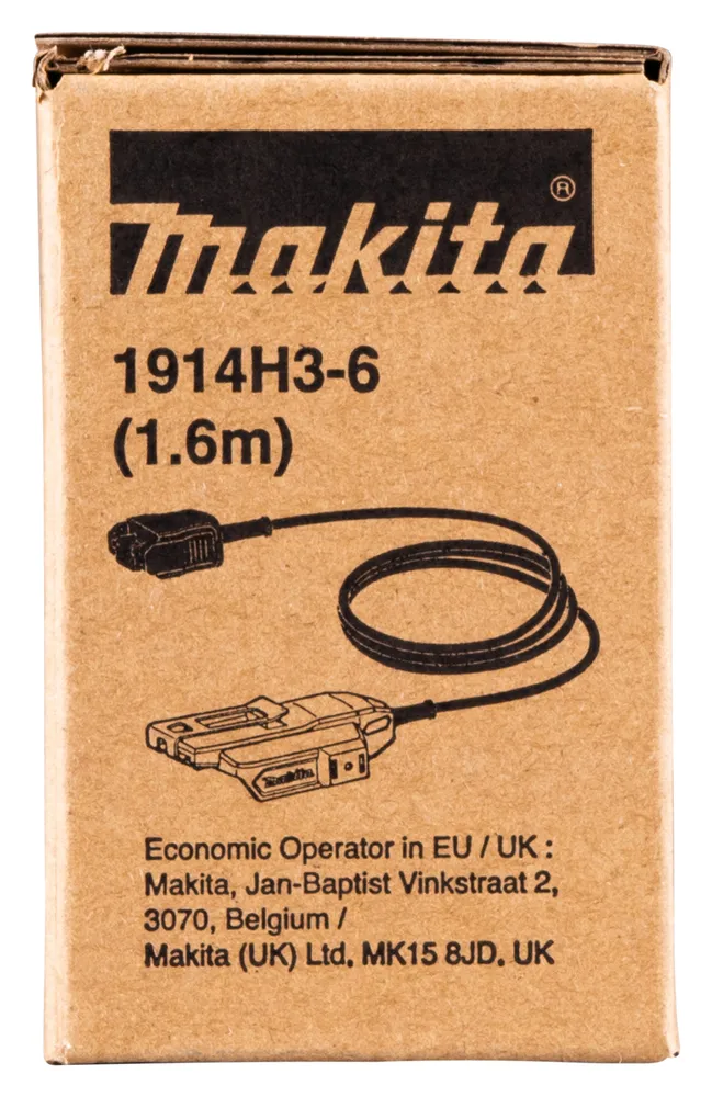 Makita battery adapter XGT BO00XCG series for battery sanders 1.6 m