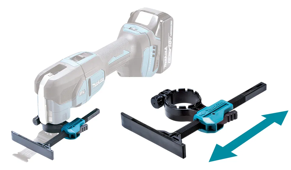 Makita cutting depth limiter set for DTM53 cordless multi-tool