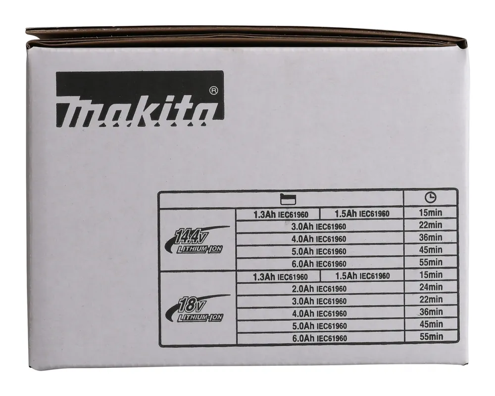 Комплект Makita 18 В, 1XBL1850, DC18RC