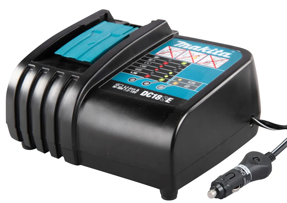 Makita charger DC18SE, for car