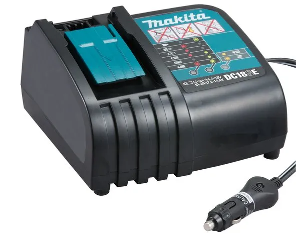 Makita charger DC18SE, for car