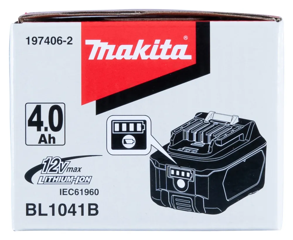 Makita akumuliatorius 12 V 4,0 Ah