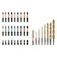 Bahco bit and drill set (HSS + TiN), 35-piece
