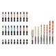 Bahco bit and carbide drill bit set, 35-piece