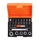 Bahco bit and socket set 26-piece