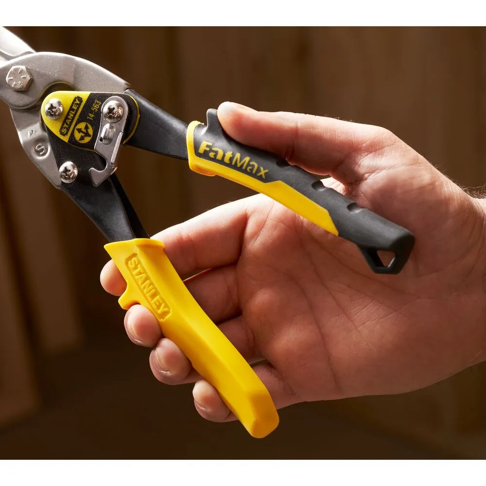 Stanley ножницы по металлу 250 мм, прямые