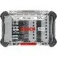 Pildil on Bosch PRO Impact 41-osaline otsakute komplekt, mis on paigutatud läbipaistvasse karpi.