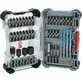 Pildil on avatud Bosch PRO Impact Mixed 40-osaline otsakute ja puuride komplekt, mis sisaldab erinevaid otsakuid, puure...