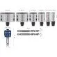 Bosch caurumu zāģu komplekts PRO Multi Material PC Plus 19-83 mm, 9 daļas